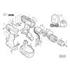 Skil 2882 Spare Parts List Type: F 012 288 200 18V USA