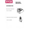 Ryobi PBC3046YB Spare Parts List 