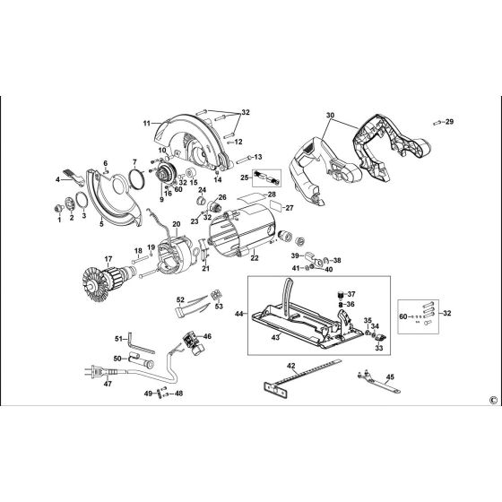 Stanley STSC1718 Spare Parts List Type 1