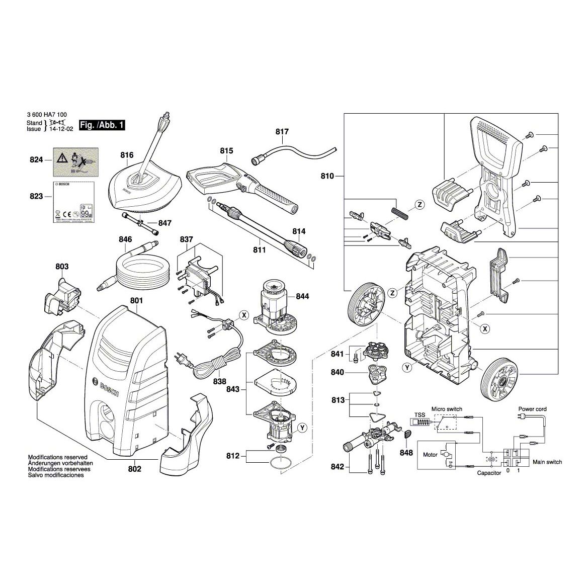 Bosch AQT 3400 High Pressure Washer 