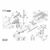 Dremel MS 20 Clamp 2 610 Z03 725 Spare Part Type: F 013 MS2 046