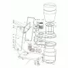 Metabo SPA 1101 (AUS) Spare Parts List Type: 13001102010