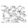 Bosch GHO 40-82 C GEAR COVER 2605510207 Type: 060159A703 Spare Part