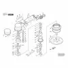 Bosch 170 WATT-SERIE SPINDLE 3609202454 Spare Part Type: 0607350197