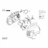 Bosch AHR 1000 AS Molded Part 1609350486 Spare Part Type: 0 600 806 037