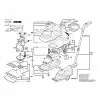 Bosch AGS 10-6 Eccentric Cog Wheel 1609200910 Spare Part Type: 0 600 831 403