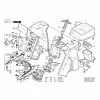 Bosch AXT 1600 HP Supporting Frame 1600795013 Spare Part Type: 0 600 851 233