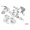 Bosch BACS-12V-1 Type: 3601J95505 Spare Parts List