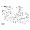 Bosch Indego Screw F016L67706 Spare Part Type: 3 600 HA2 000