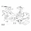 Bosch Indego 1300 Screw and washer assembly F016L67951 Spare Part Type: 3 600 HA2 200