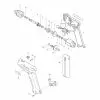 Makita 6172D 'NAME PLATE 6172D 856794-3 Spare Part