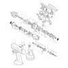 Makita 6211D THIN WASHER 8 253339-2 Spare Part