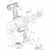 Dewalt DC733K Spare Parts List Type 1