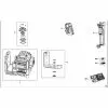 Dewalt DCE089G Spare Parts List Type 1