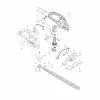 Makita UH4861 BLADE COVER 452684-4 Spare Part