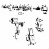 Black & Decker 1921 SCREW,PLSTC THD FORM M4X19 T20 330019-13 Spare Part Type: 3