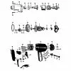 Black & Decker P8601 Spare Parts List Type: 1