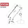 Ryobi ELT1040 Type: 1 FIELD COIL RET/AK1000 EBC/ELT1040 5131001295 Spare Part