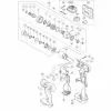 Hitachi DB10DL Spare Parts List