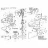 Skil HD7750 Spare Parts List Type: 0 603 283 056 120V USA
