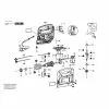 Skil 4121 AA Spare Parts List Type: F 012 412 1AA 127V SAM