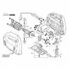 Skil 4170 Spare Parts List Type: F 015 417 011 230V CN