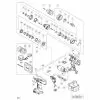 Hitachi DV18DVC2 Spare Parts List