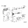 Skil 6431 AA Spare Parts List Type: F 012 643 1AA 127V SAM