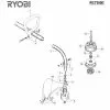 Ryobi RCT500E Spare Parts List