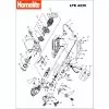 Homelite LTE4235 Spare Parts List Type: 1000035561