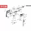 Ryobi EID500DS Spare Parts List Serial No: 4000444079