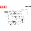 Ryobi ERH710RS Spare Parts List Serial No: 5133000527