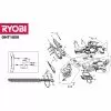 Ryobi OHT1850 Spare Parts List 