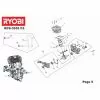 Ryobi RCS3535C2 Spare Parts List 