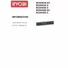 Ryobi RCS4040C2 Spare Parts List