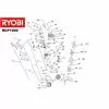 Ryobi RCP1000 ELECTRIC FIELD two-wire 5131035890 Spare Part Serial No: 5133000181