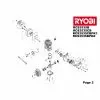 Ryobi RCS3535B Spare Parts List Type: 5133000673