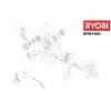 Ryobi RPW140H NUT 5131029051 Spare Part Type: 5133001690
