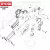 Ryobi RBV2800S Spare Parts List Type: 5133001222