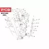 Ryobi RCP1000 GEARWHEEL SET 5131019183 Spare Part Serial No: 5133001237