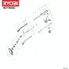Ryobi RLT1825LI Spare Parts List Type: 5133001806