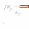 Homelite F2015 Spare Parts List Type: 1000064601