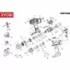 Ryobi CDI1442 Spare Parts List Type: 5133000841