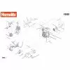 Homelite F2020 Spare Parts List Type: 1000083902