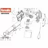 Homelite HBV2500S Spare Parts List Type: 5134000030