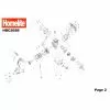 Homelite HBC26SB Spare Parts List Type: 5134000003