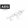AEG ACS50B MOTOR 4931461183 Spare Part Serial No: 4000460380
