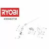 Ryobi ALT04 SCREW 5131029121 Spare Part Serial No: 4000462738