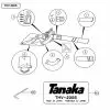 Buy A Tanaka THV-200S SUCTION PIPE 6689004 Spare Part