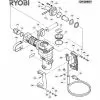 Ryobi CH485 Spare Parts List Type: 15133000294
